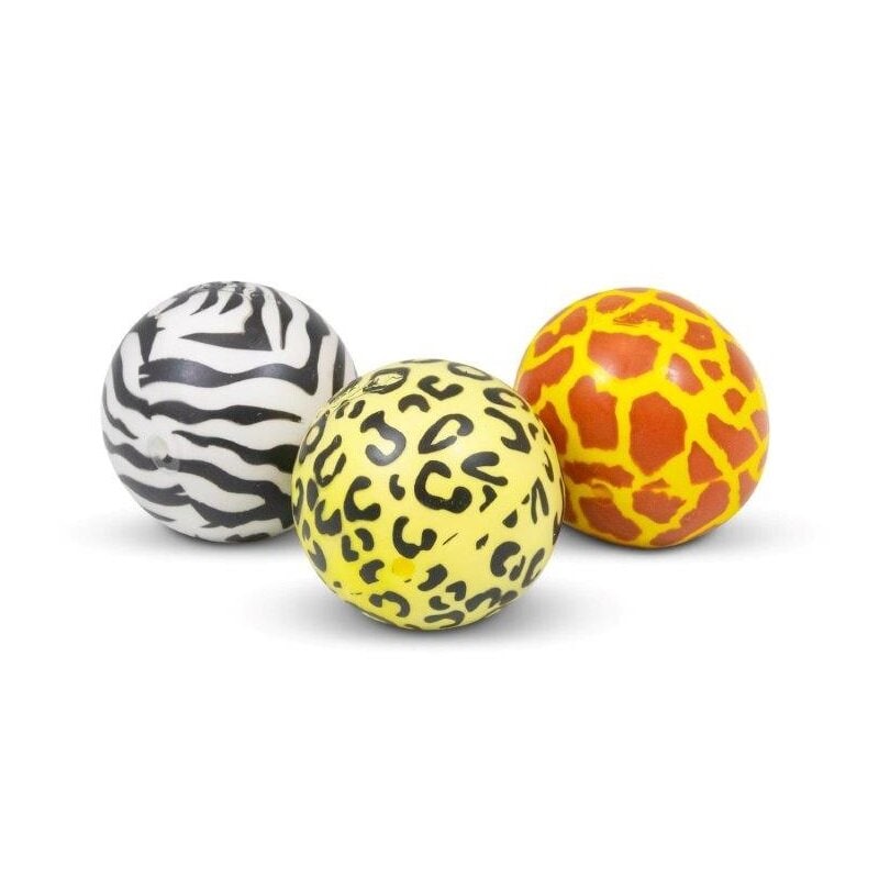 Safari Squeeze-Bälle 3er-Pack