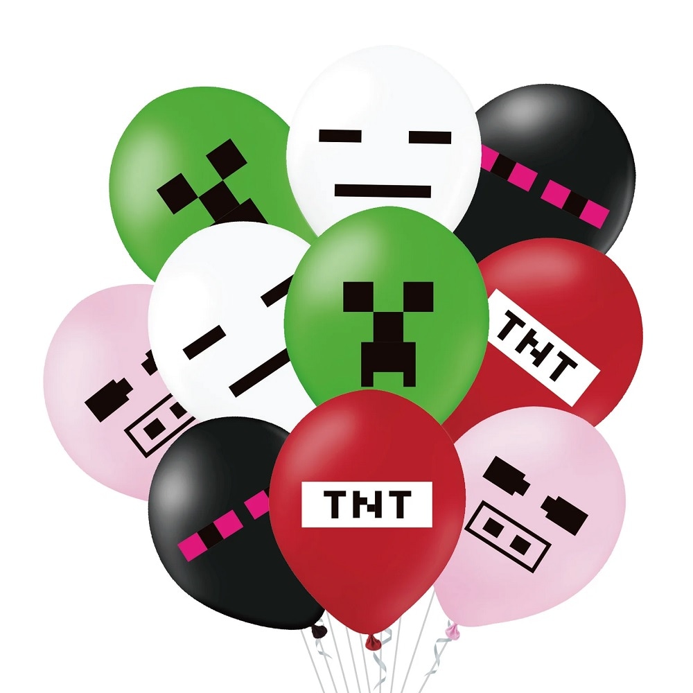 Luftballons Pixel 8er-Pack