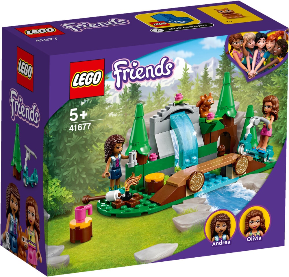 LEGO Friends - Wasserfall im Wald 5+