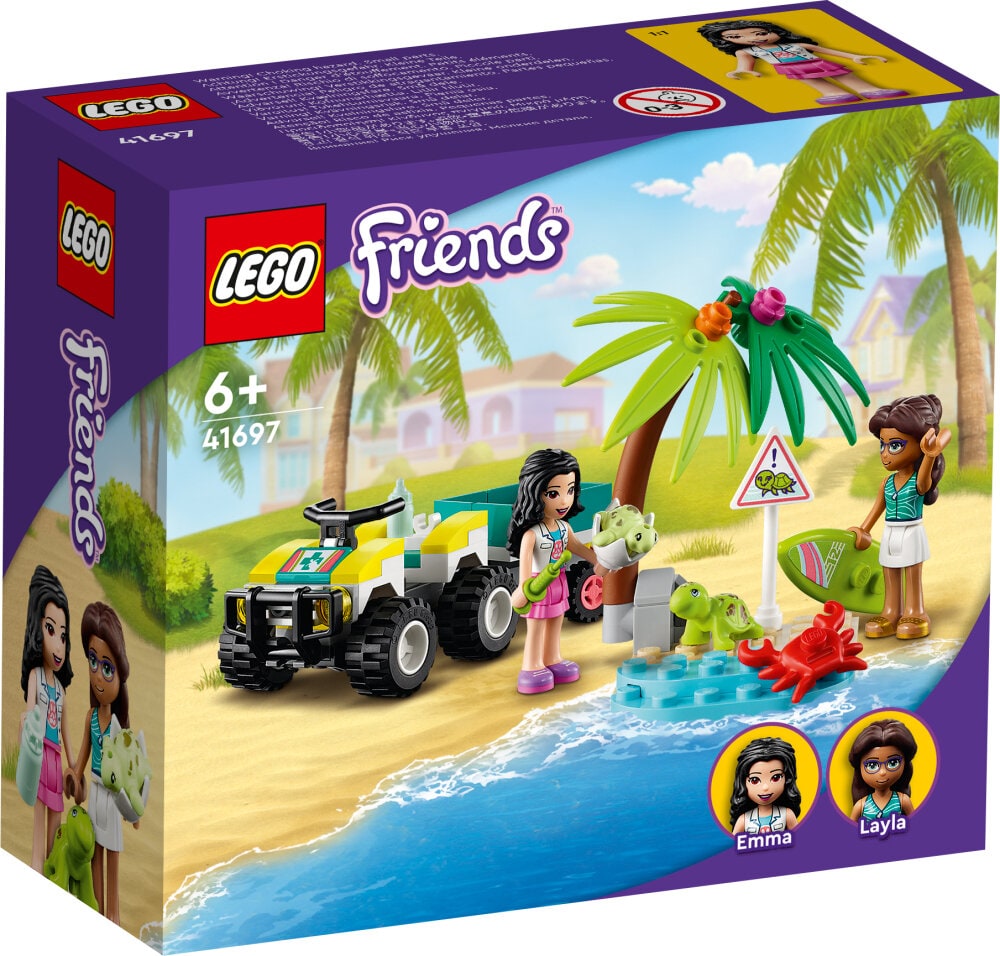 LEGO Friends - Schildkröten-Rettungswagen 6+