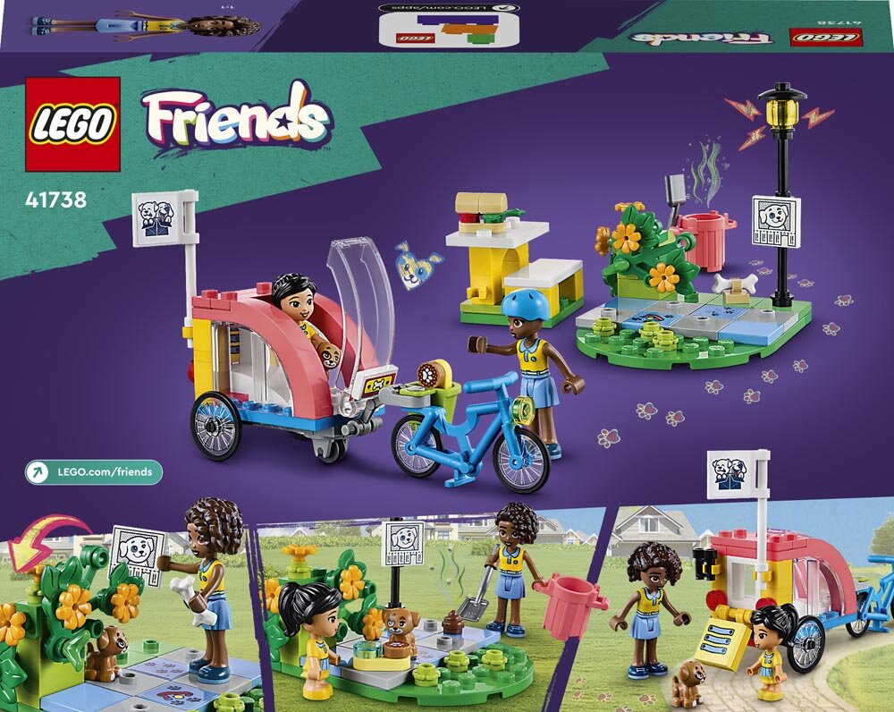 LEGO Friends - Hunderettungsfahrrad 6+