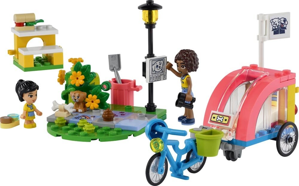 LEGO Friends - Hunderettungsfahrrad 6+