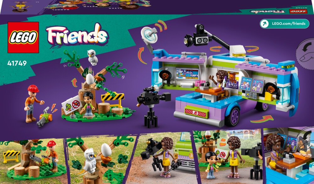 LEGO Friends - Nachrichtenwagen 6+