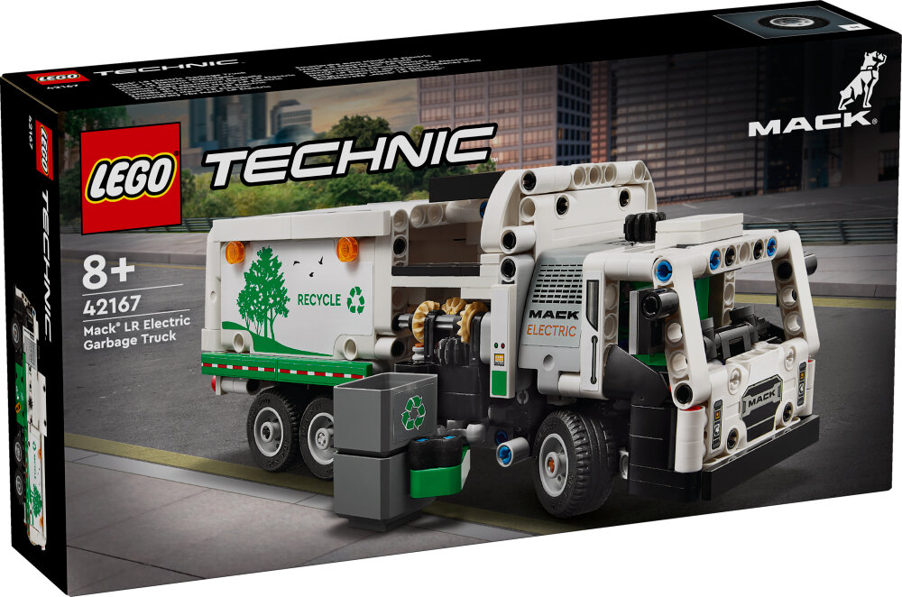 LEGO Technic - Mack LR Electric Müllwagen 8+