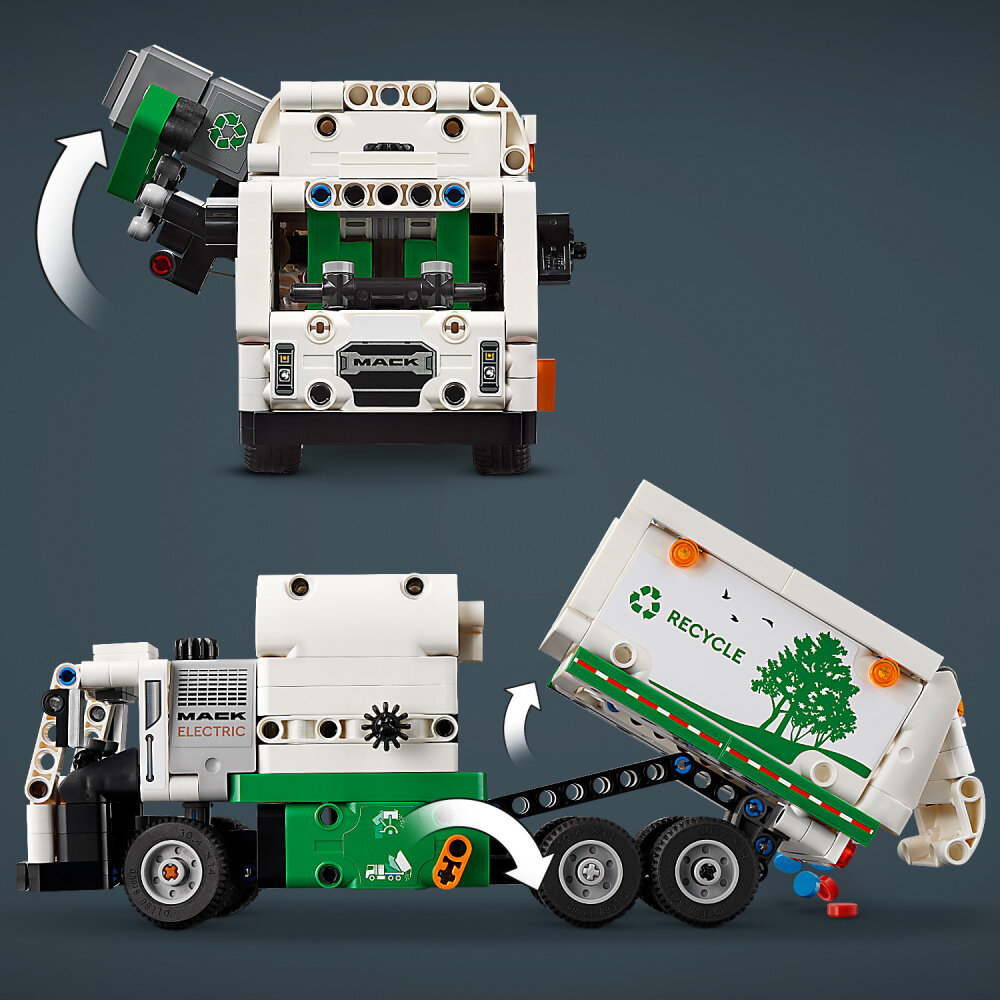 LEGO Technic - Mack LR Electric Müllwagen 8+