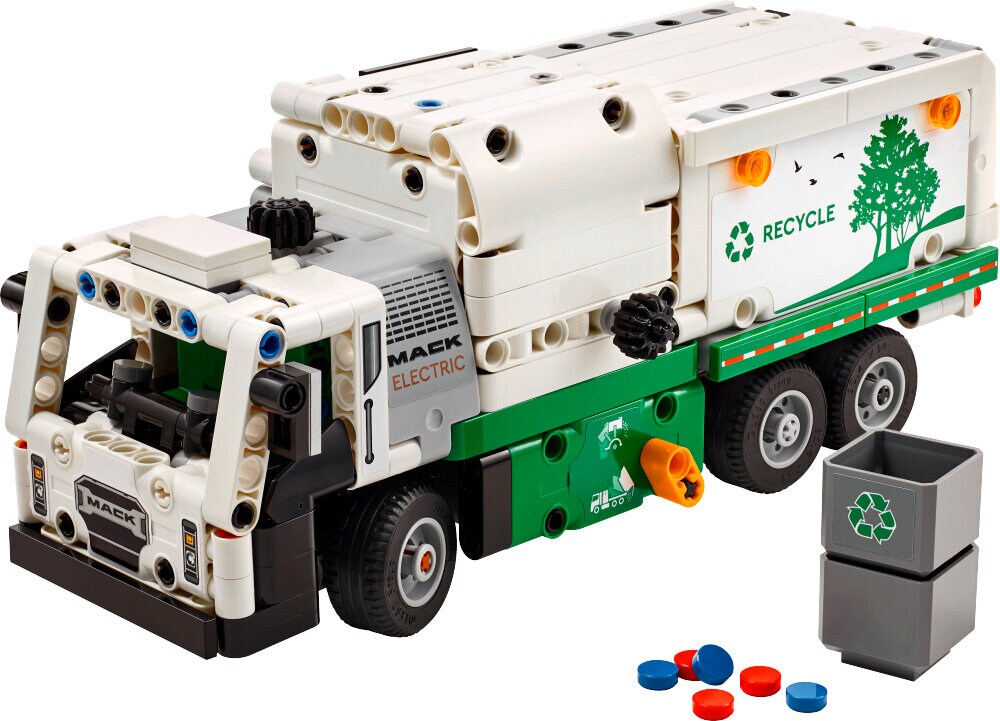 LEGO Technic - Mack LR Electric Müllwagen 8+