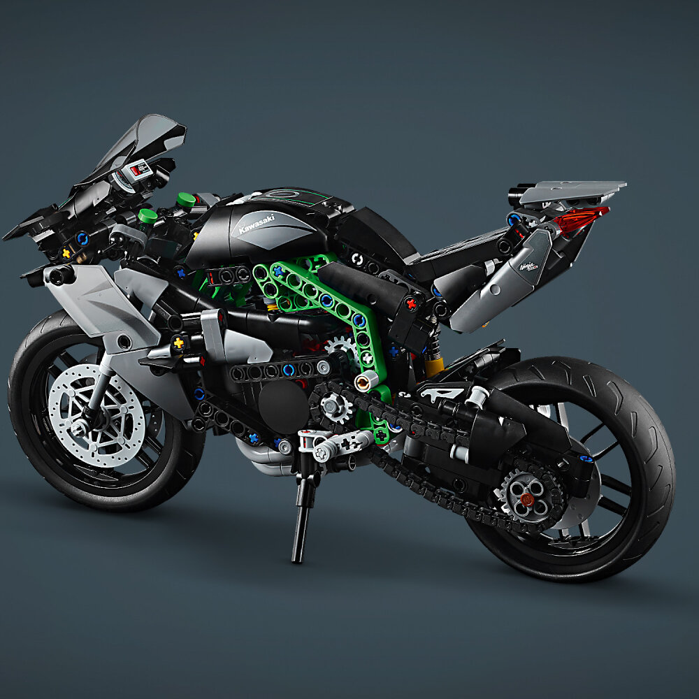 LEGO Technic - Kawasaki Ninja H2R Motorrad 10+