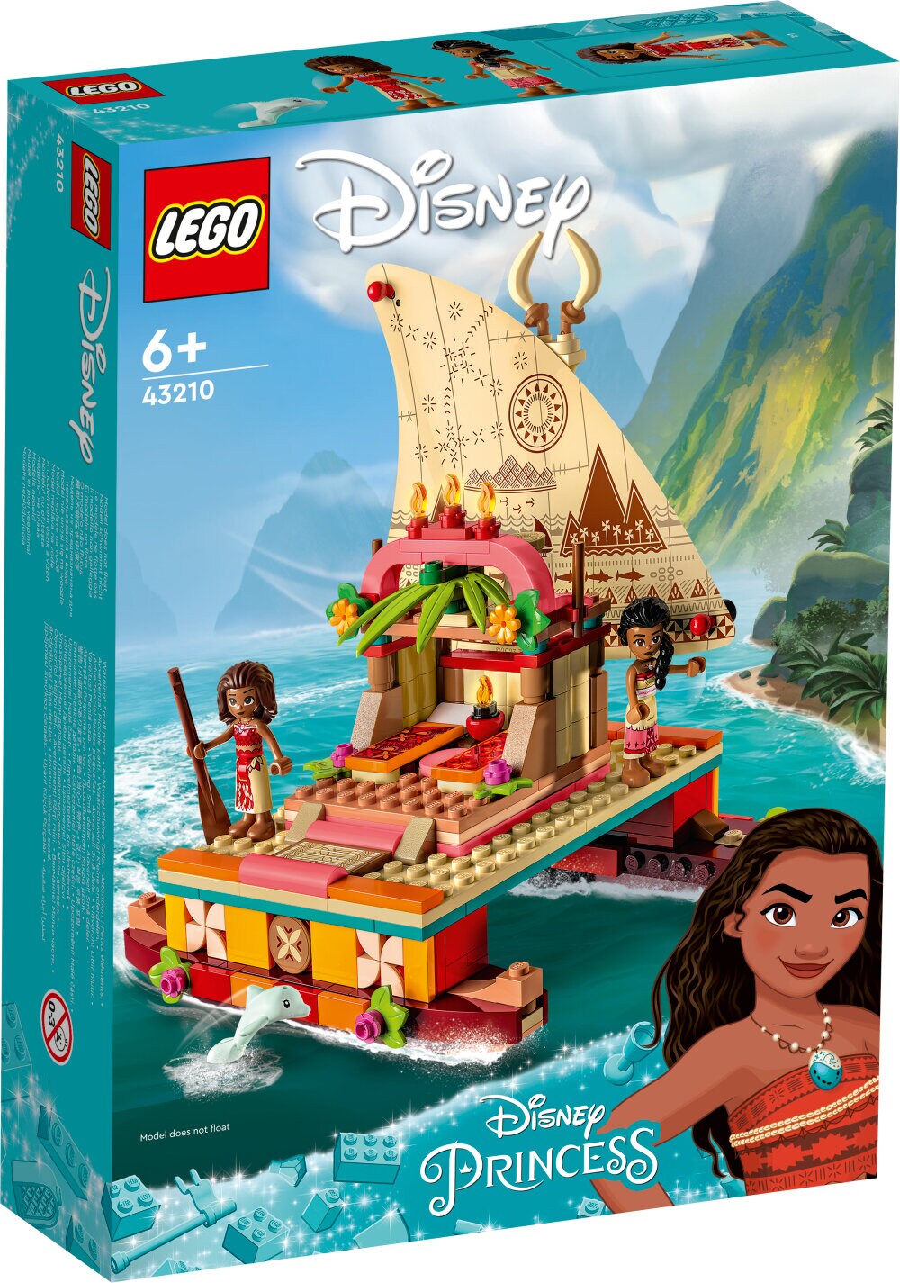 LEGO Disney - Vaianas Katamaran 6+