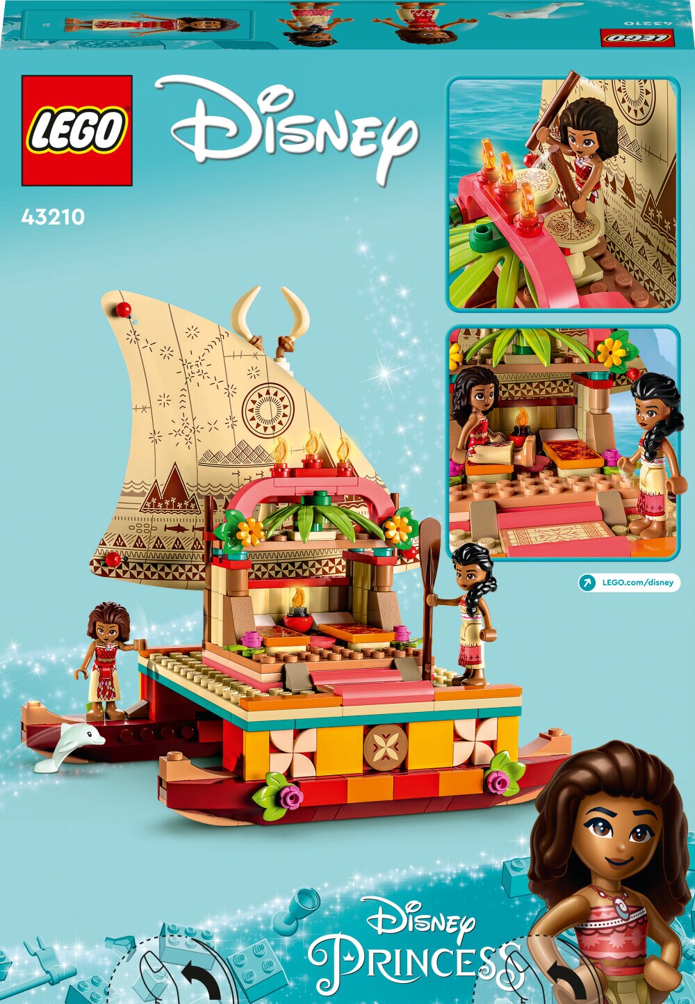 LEGO Disney - Vaianas Katamaran 6+