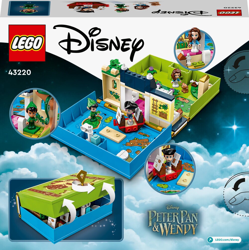 LEGO Disney - Peter Pan & Wendy – Märchenbuch-Abenteuer 5+