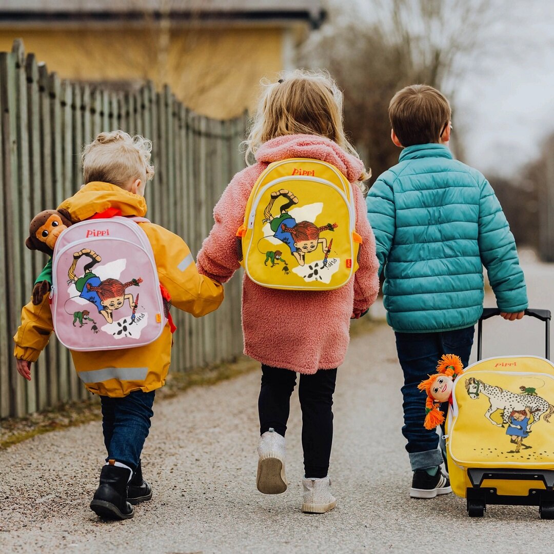 Pippi Langstrumpf - Rosa Rucksack