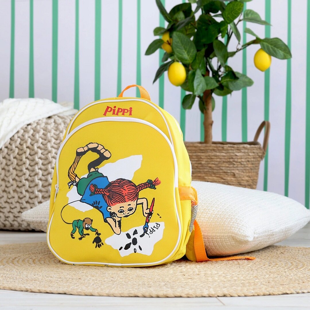 Pippi Langstrumpf - Gelber Rucksack