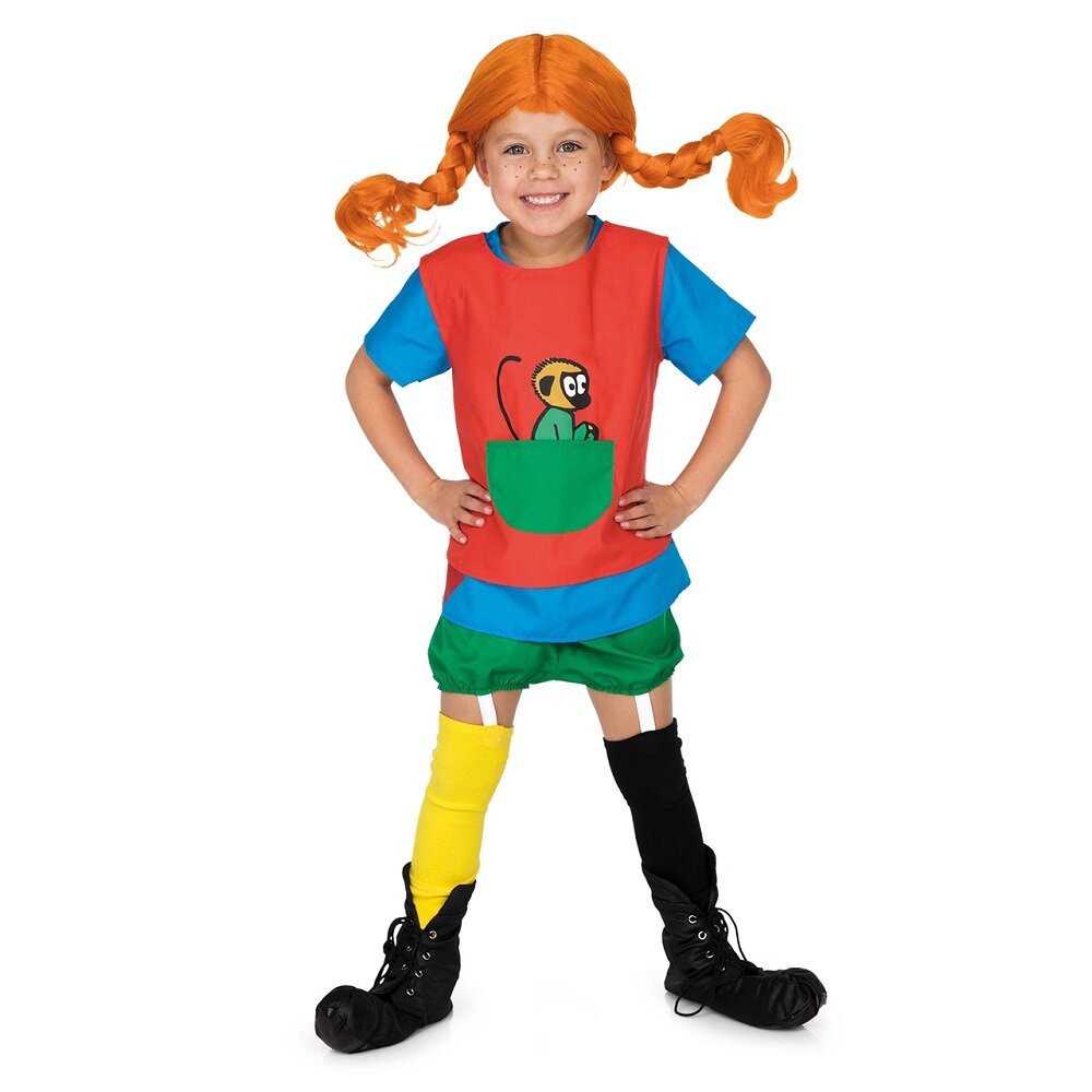 Pippi Langstrumpf Kinderkostüm 4-6 Jahre