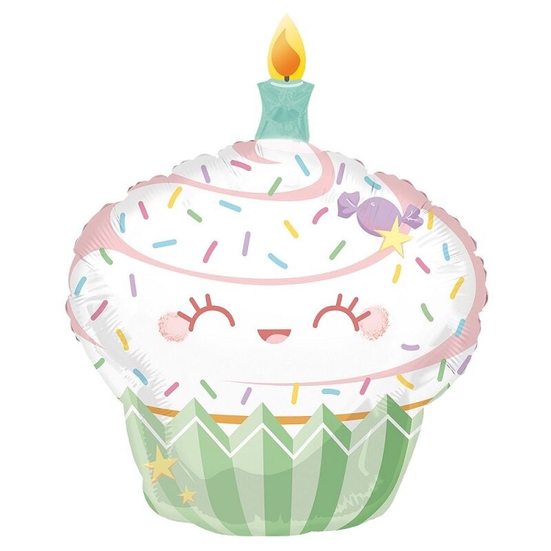 Crazy Cake - Folienballon Cupcake 88 cm