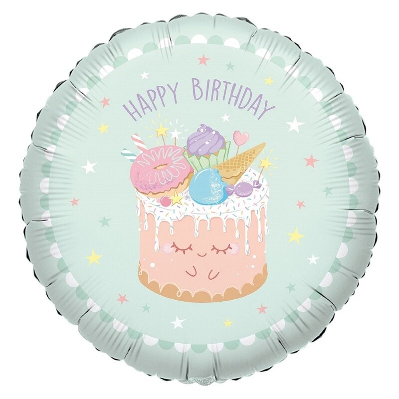 Crazy Cake - Folienballon 43 cm