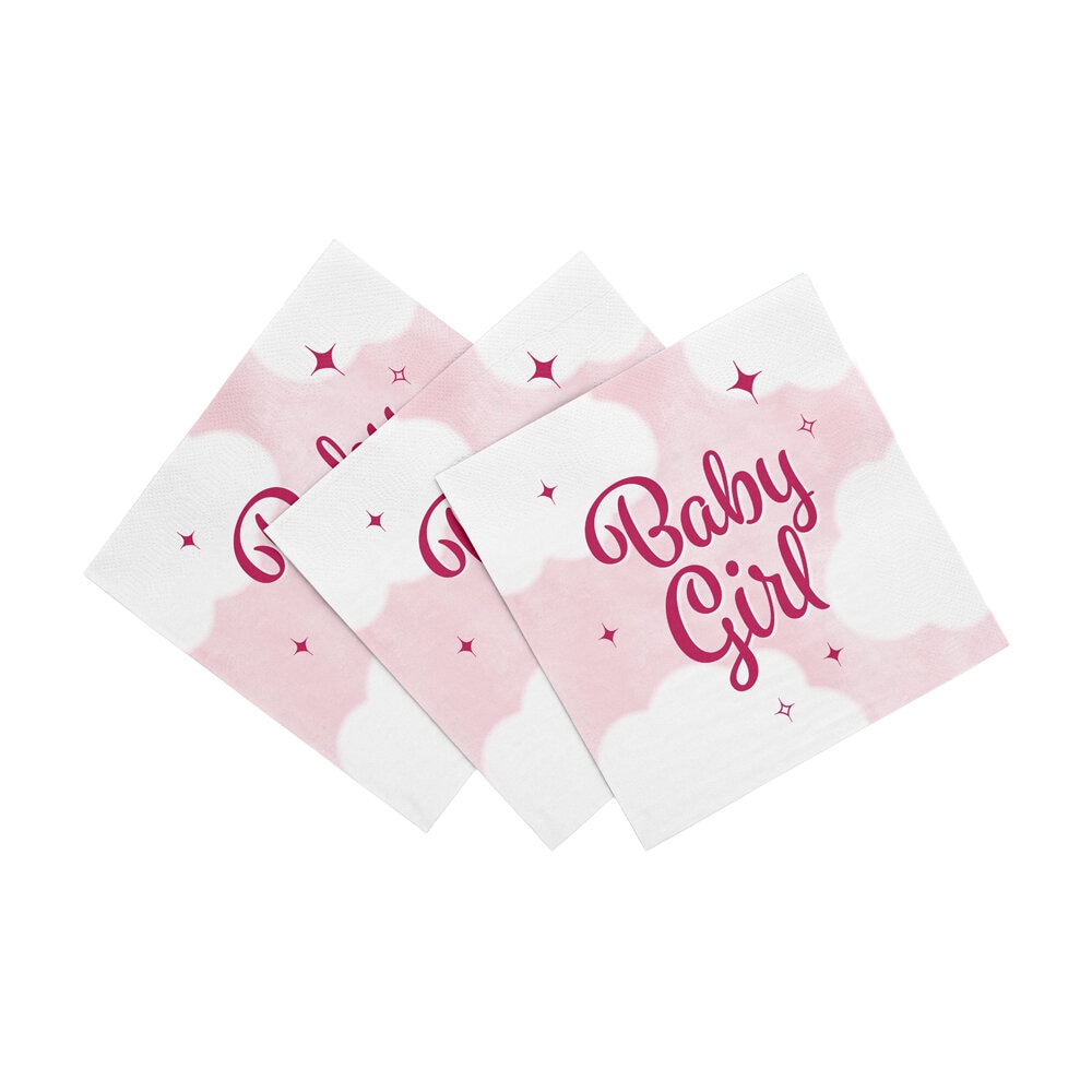 Baby Girl Servietten 20er-Pack