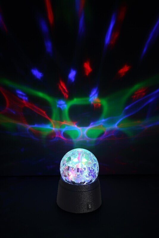 Discokugel mit LED-Lichtern