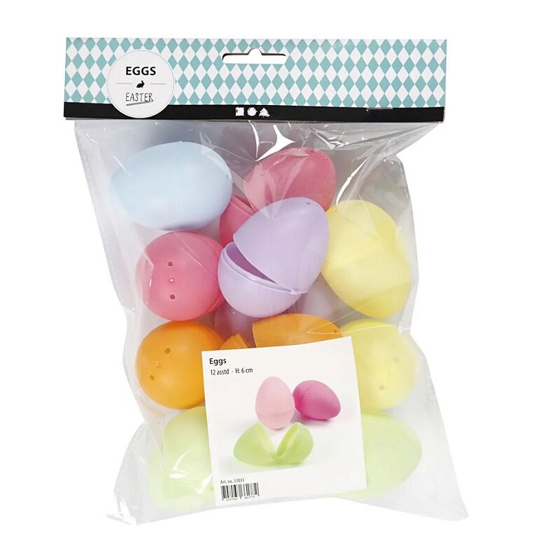 Ostereier für die Eiersuche 12er-Pack