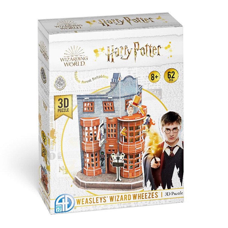 Harry Potter 3D Puzzle - Weasley's Zauberer 62 Teile