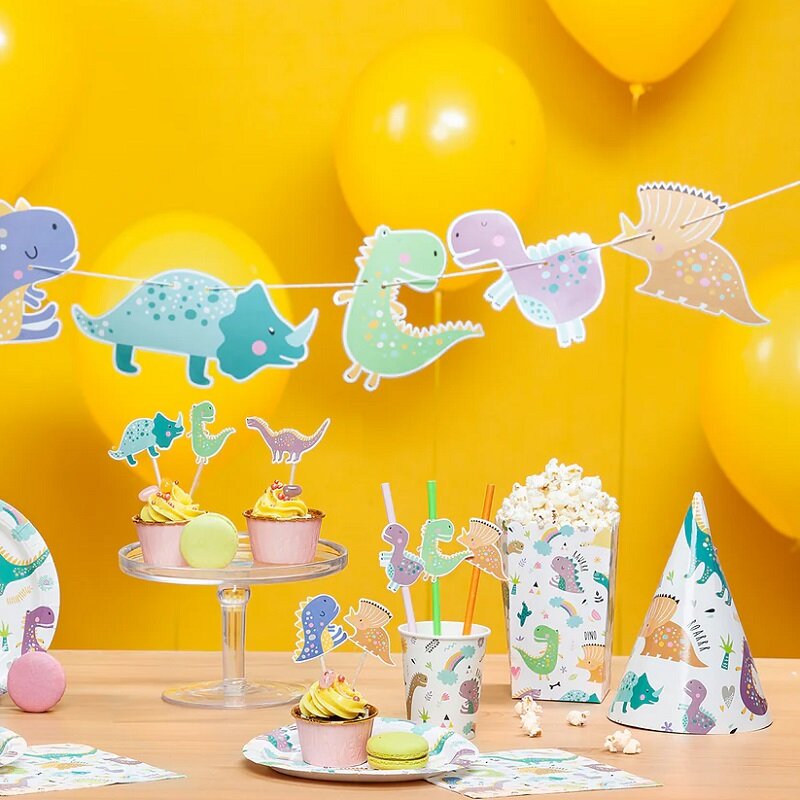 Dinosaurier Popcornboxen 5er-Pack