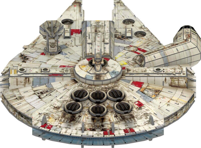 Star Wars 3D Puzzle - Millenium Falcon 216 Teile