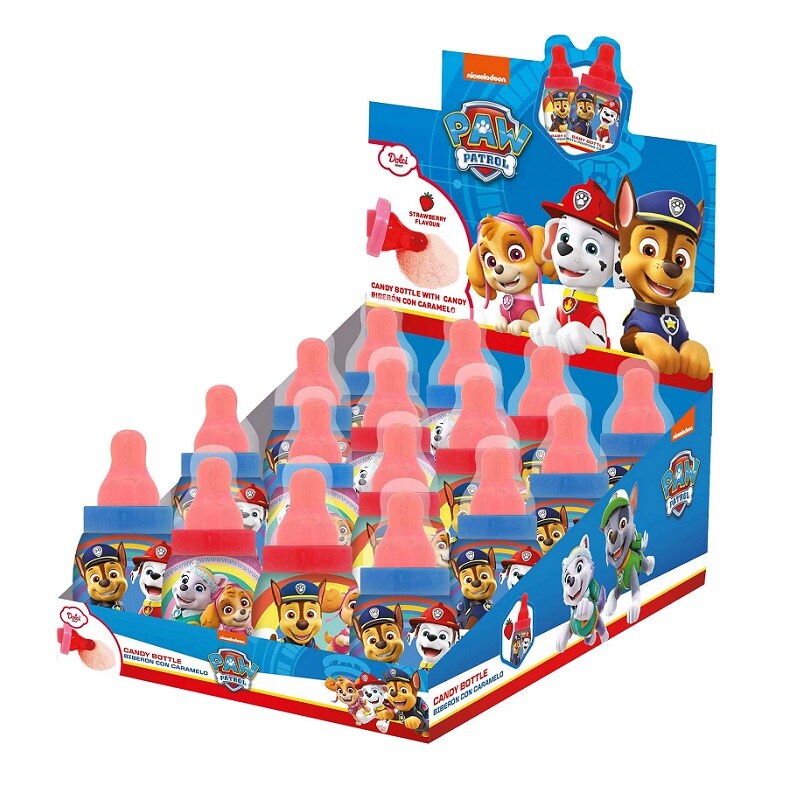 Süßigkeiten Babyflasche - Paw Patrol 18 Gramm