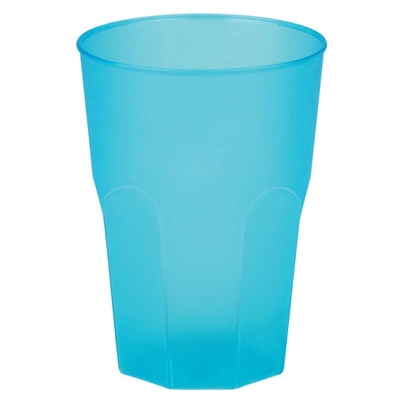 Kunststoff Gläser Türkisblau 42 cl 6er-Pack