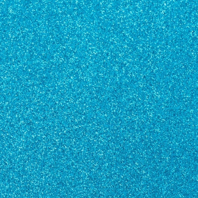 Glitzernde Wimpelkette in Blau 6 Meter