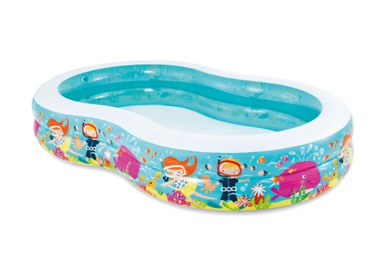 Intex Kinderpool mit Schnorchelmotiv 262 cm