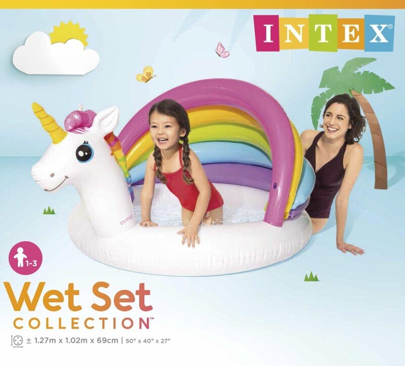 Intex Kinderpool Einhorn 127 cm