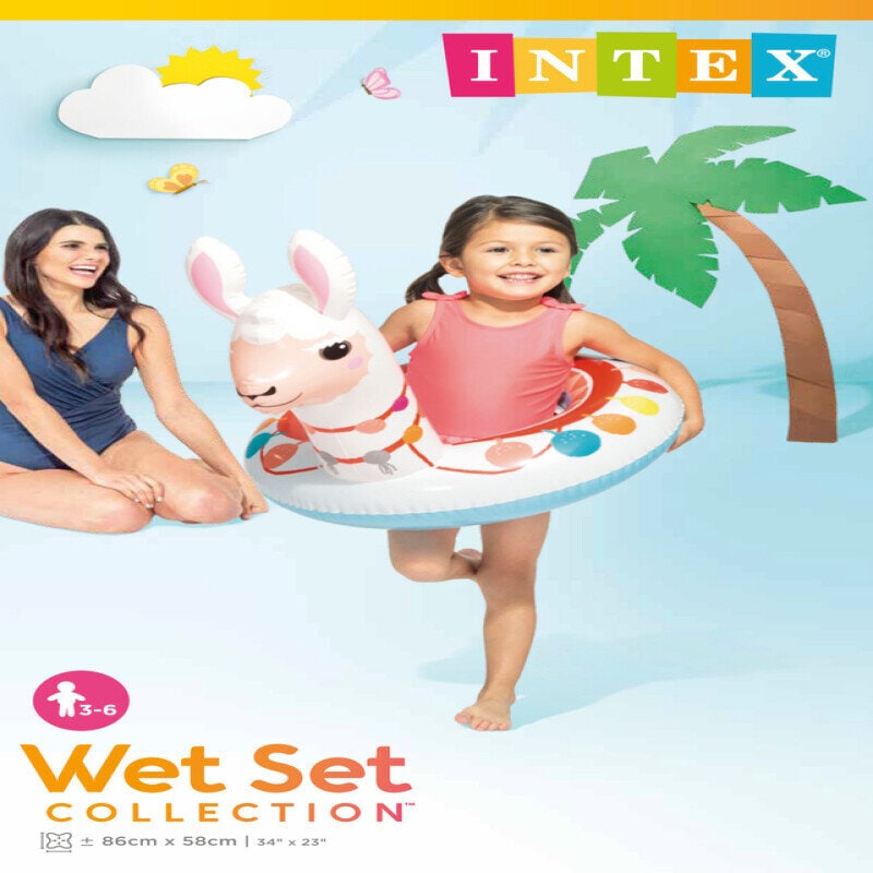 Intex Schwimmring - Lama 58 x 86 cm