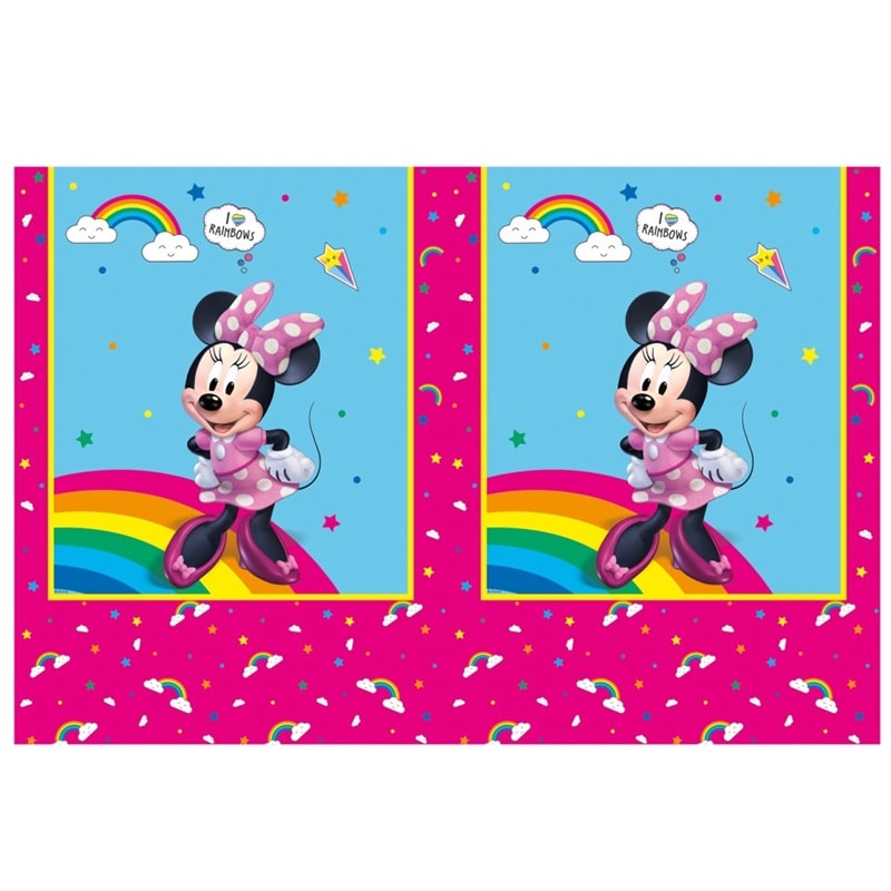 Minnie Maus Plastiktischdecke 120 x 180 cm