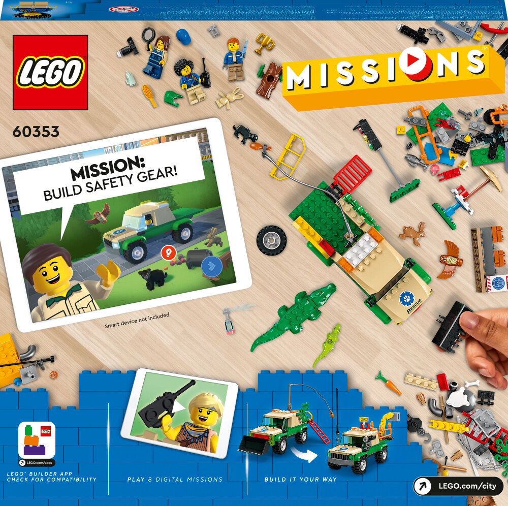 LEGO City - Tierrettungsmissionen 6+