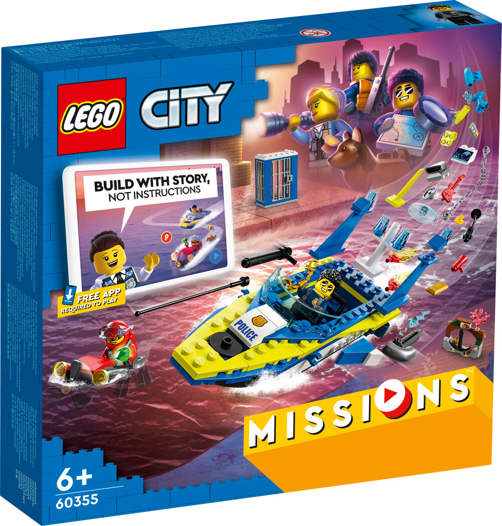 LEGO City - Detektivmissionen der Wasserpolizei 6+