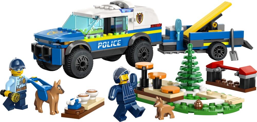 LEGO City - Mobiles Polizeihunde-Training 6+