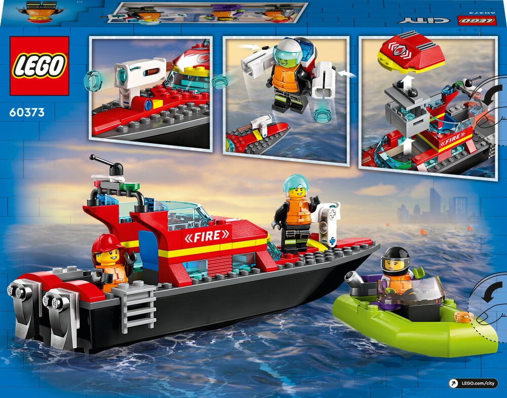 LEGO City - Feuerwehrboot 5+