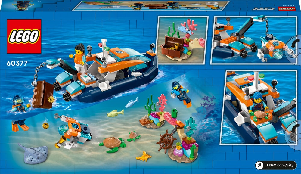 LEGO City - Meeresforscher-Boot 5+