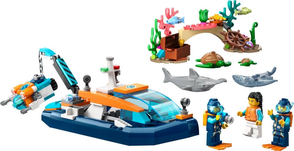 LEGO City - Meeresforscher-Boot 5+