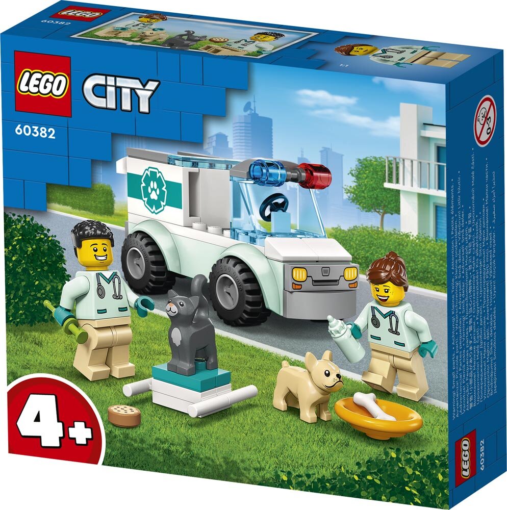 LEGO City - Tierrettungswagen 4+