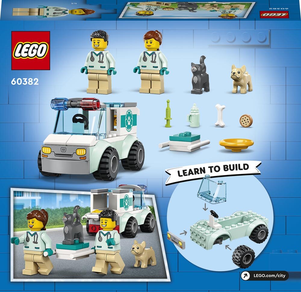 LEGO City - Tierrettungswagen 4+