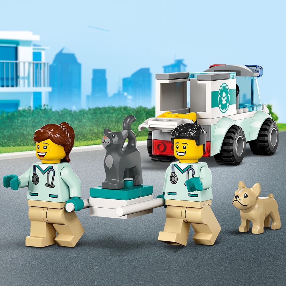 LEGO City - Tierrettungswagen 4+