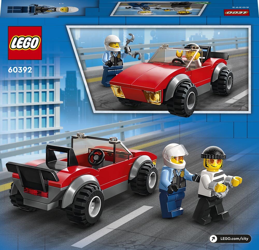 LEGO City - Verfolgungsjagd mit dem Polizeimotorrad 5+