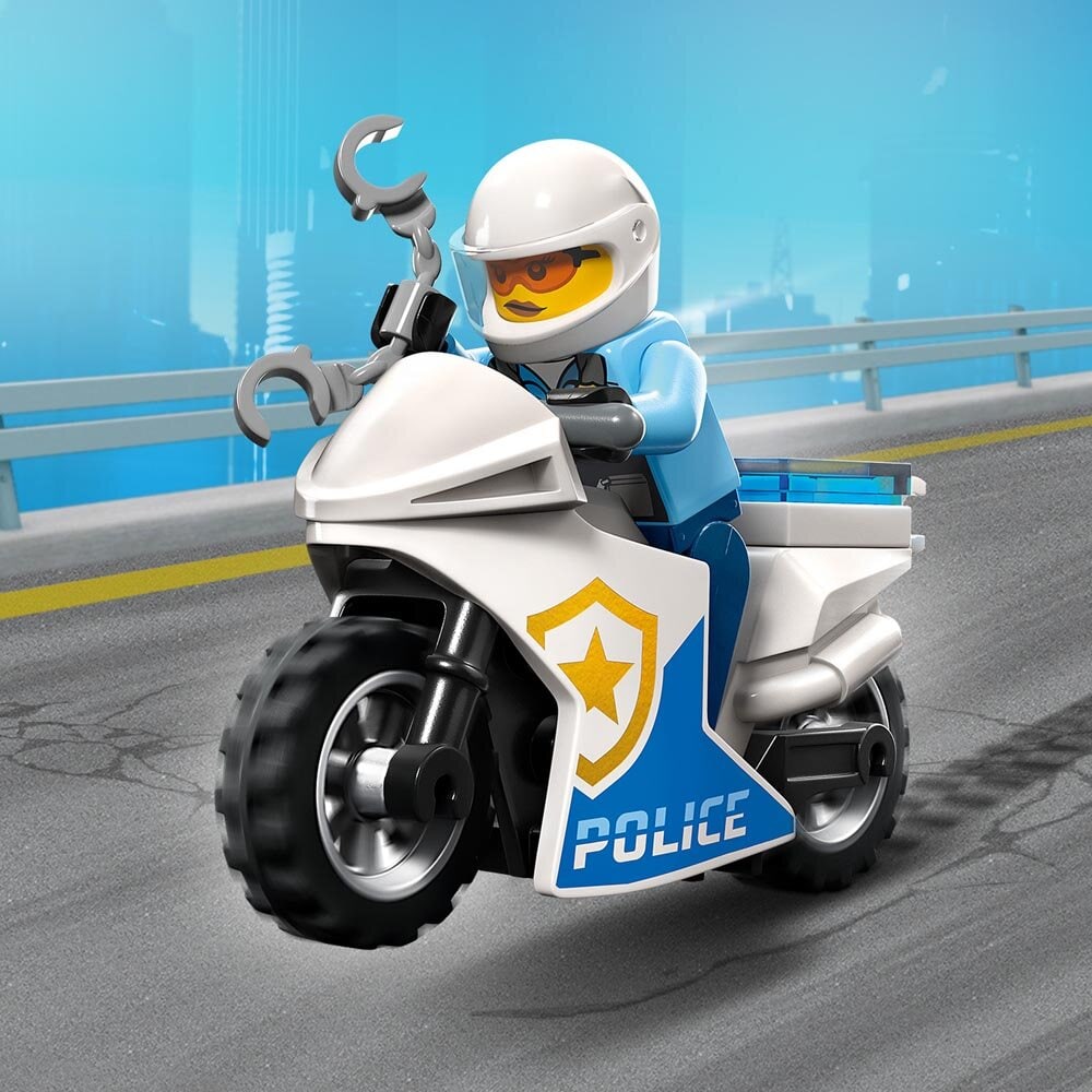 LEGO City - Verfolgungsjagd mit dem Polizeimotorrad 5+
