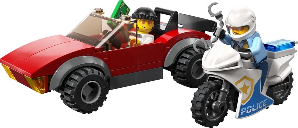 LEGO City - Verfolgungsjagd mit dem Polizeimotorrad 5+