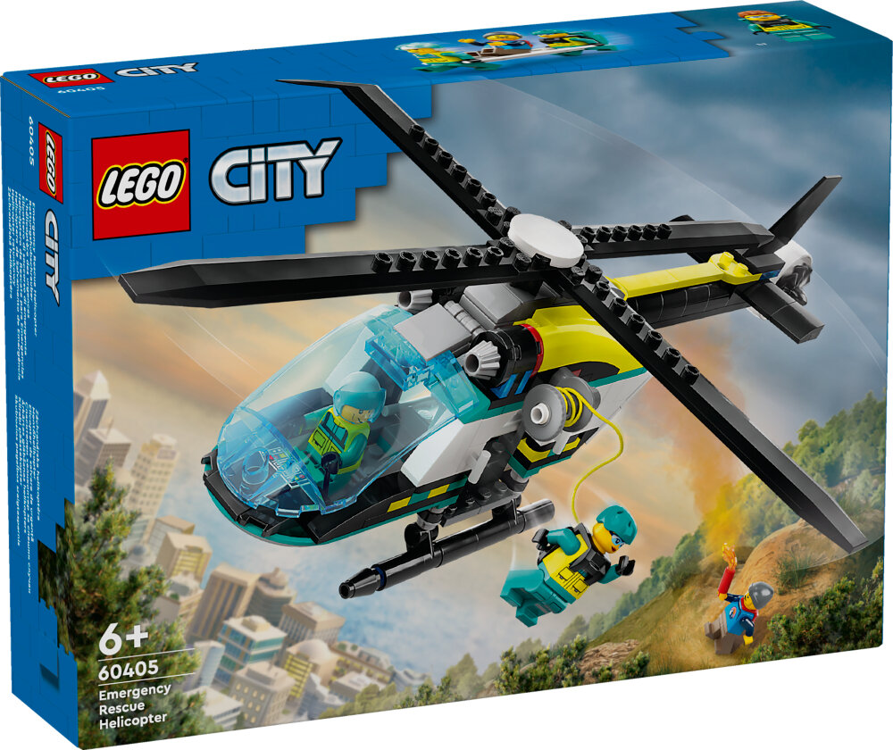 LEGO City - Rettungshubschrauber 6+