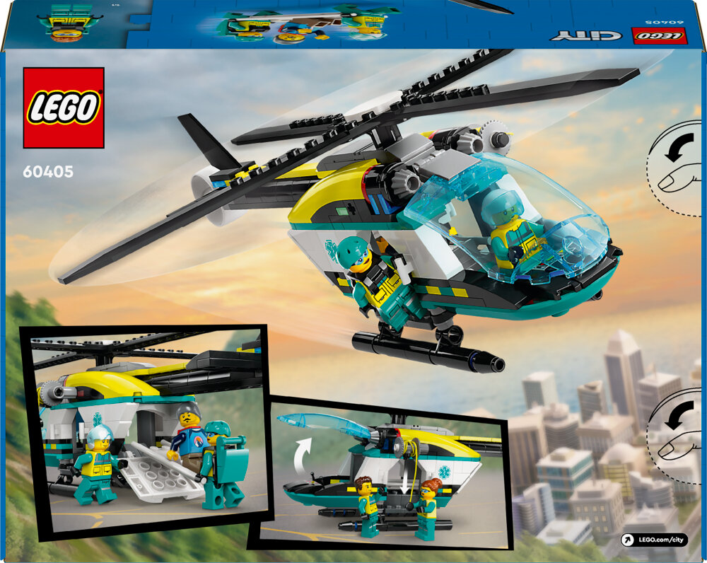 LEGO City - Rettungshubschrauber 6+