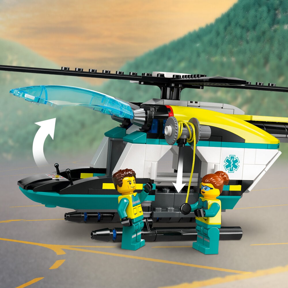 LEGO City - Rettungshubschrauber 6+