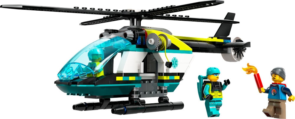 LEGO City - Rettungshubschrauber 6+