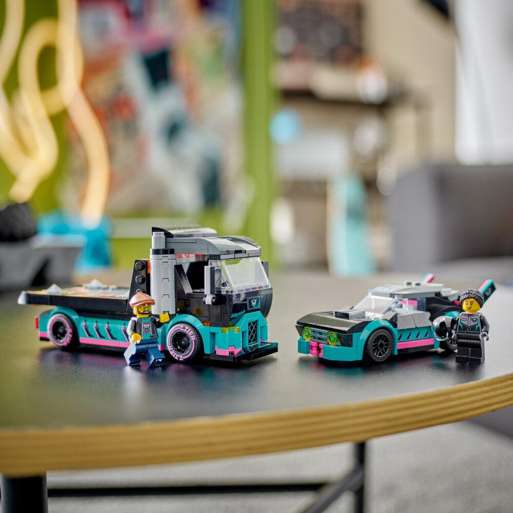 LEGO City - Autotransporter mit Rennwagen 6+