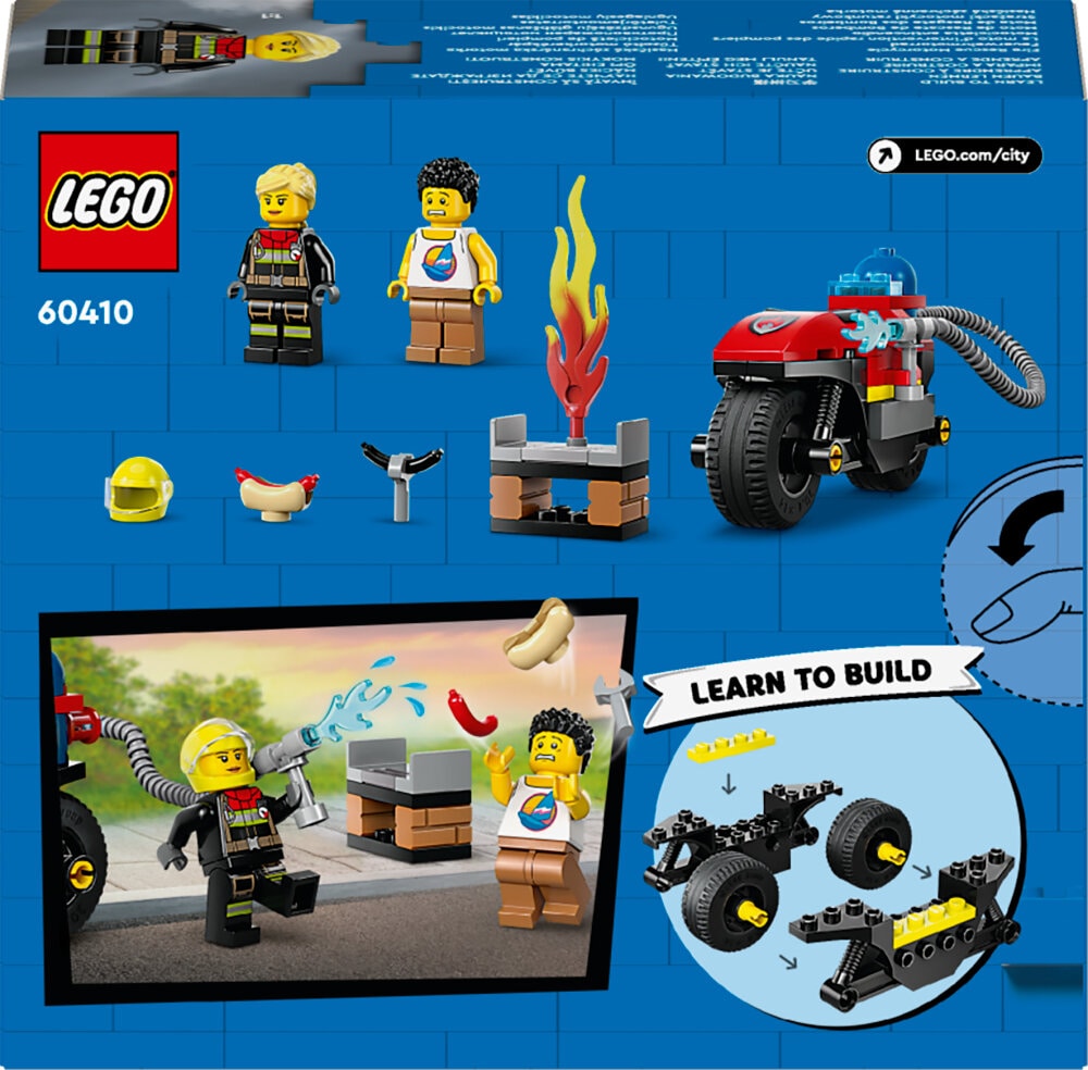 LEGO City - Feuerwehrmotorrad 4+